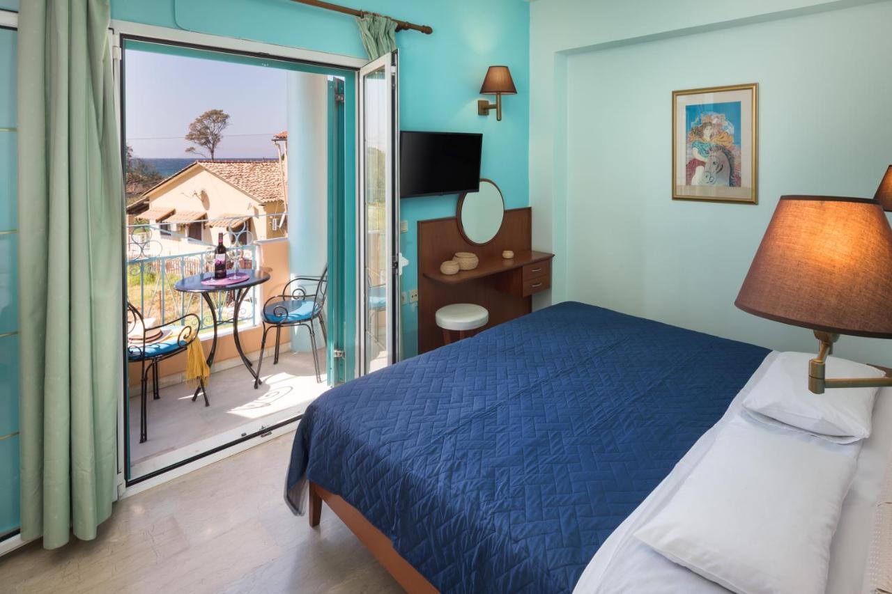 Poseidon Suites By Corfuescapes Agios Gordios  Bagian luar foto