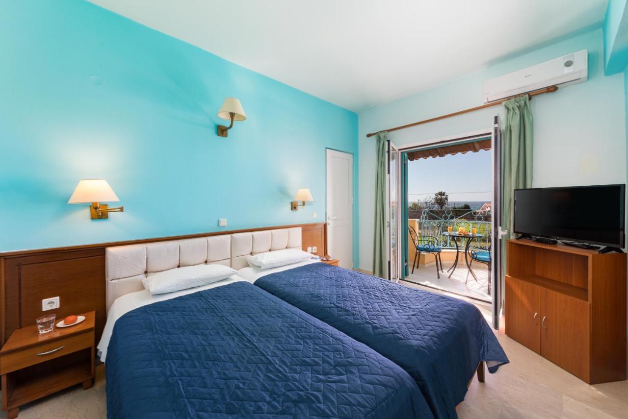 Poseidon Suites By Corfuescapes Agios Gordios  Bagian luar foto
