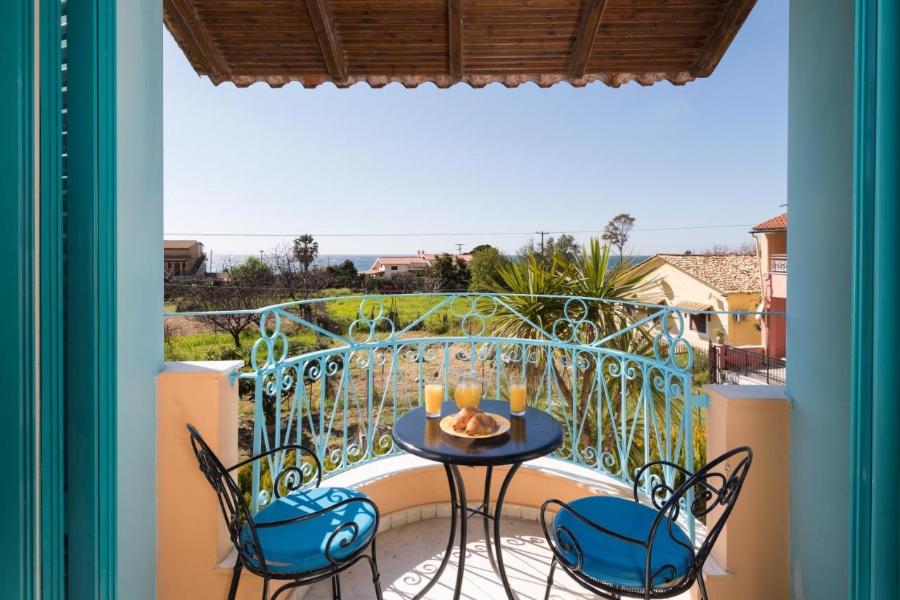 Poseidon Suites By Corfuescapes Agios Gordios  Bagian luar foto