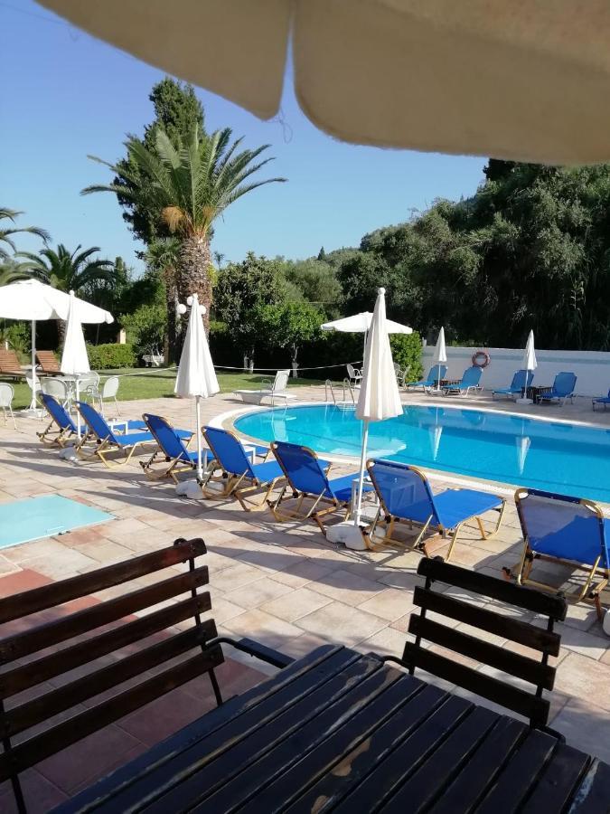 Poseidon Suites By Corfuescapes Agios Gordios  Bagian luar foto